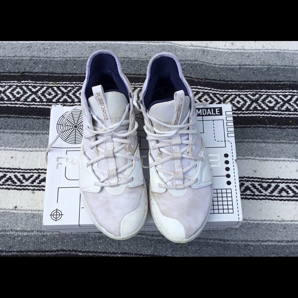 Nike PG 3 white gold navy